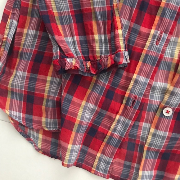 Anthropologie plaid button Down - Picture 3 of 4